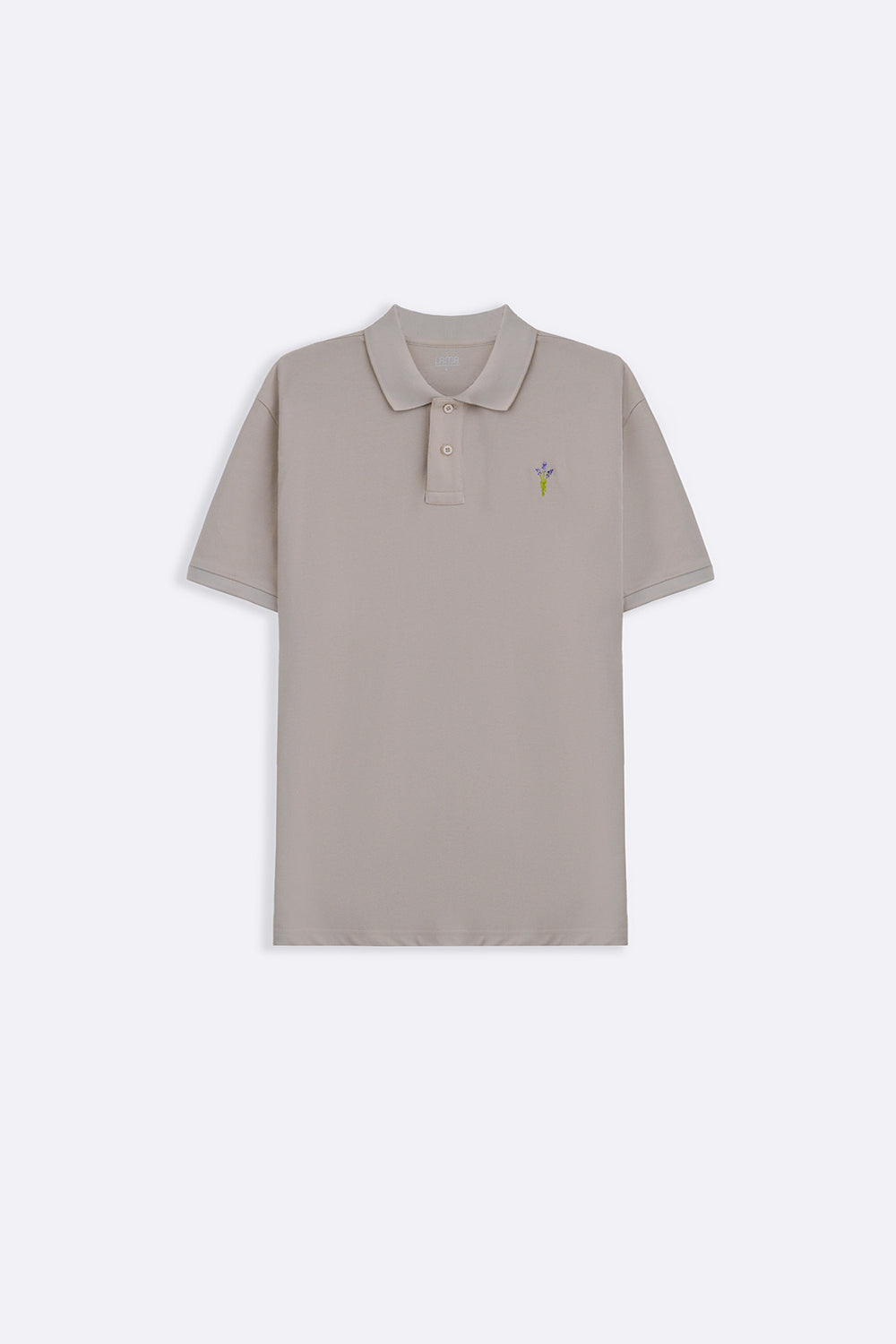 SAND PIQUE POLO SHIRT