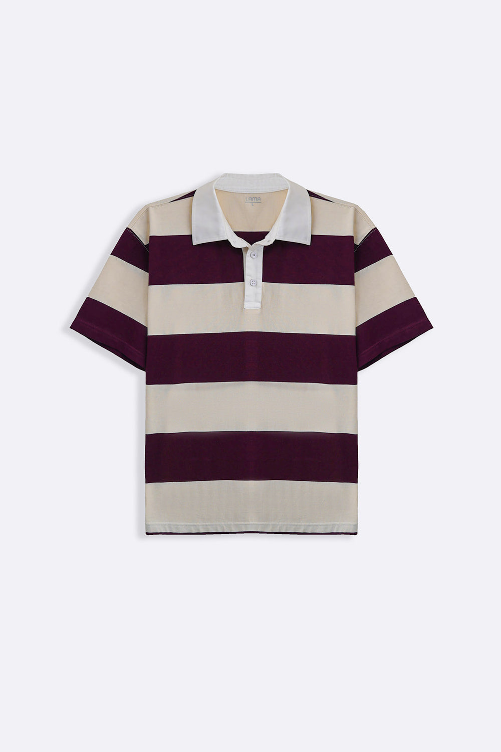 MAROON CLASSIC RUGBY POLO