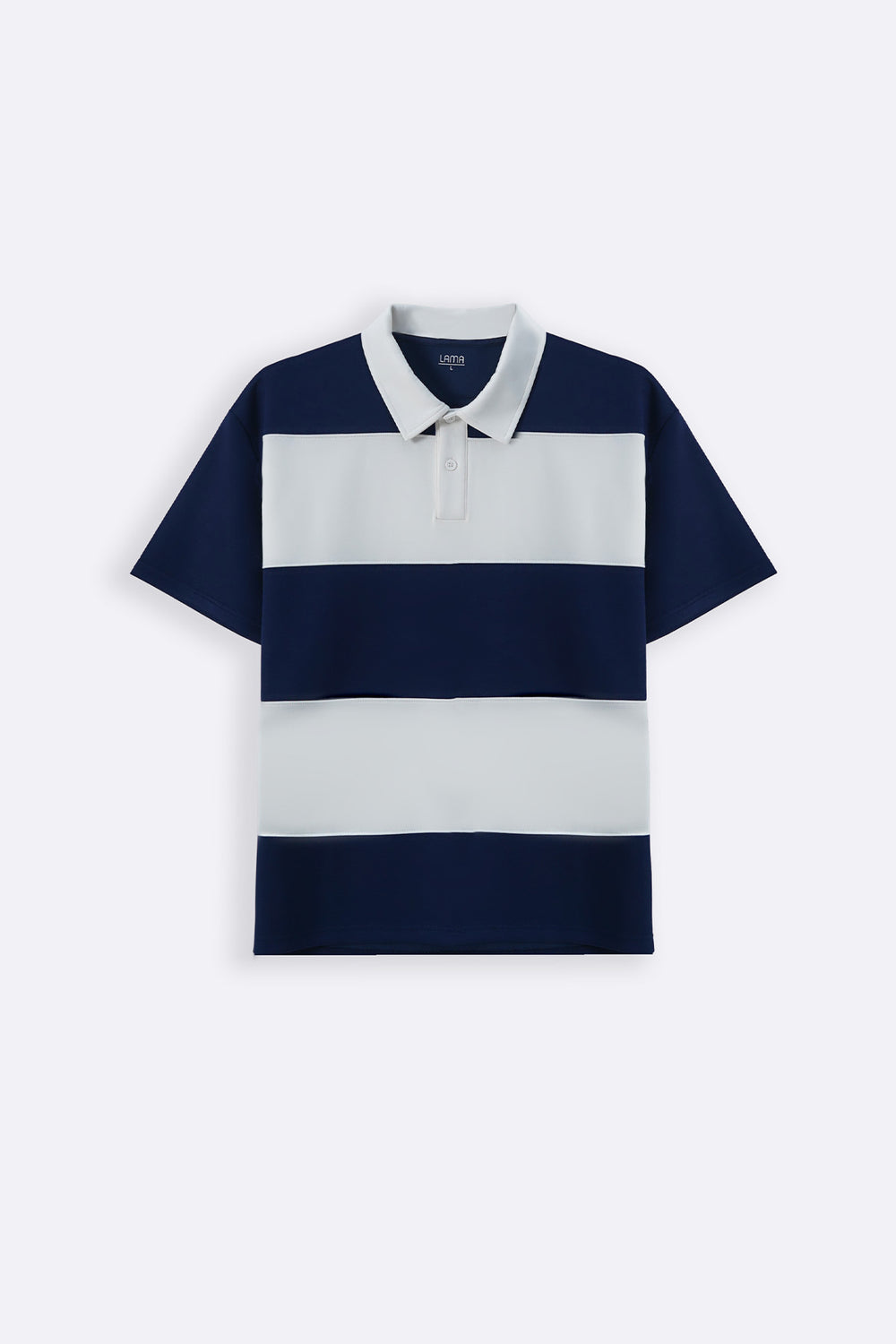 NAVY SOFT RUGBY POLO