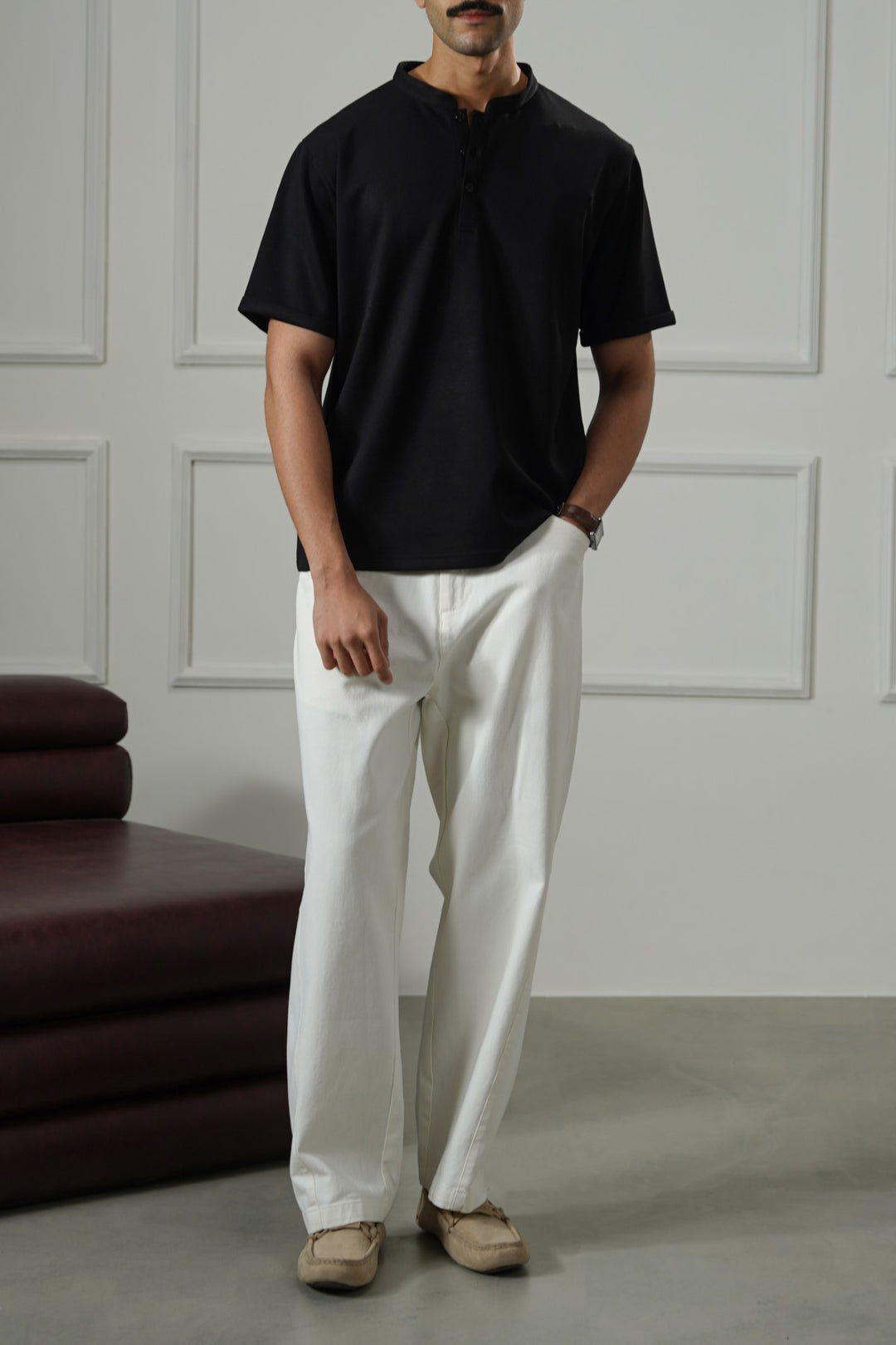 BLACK CAMPUS HENLEY