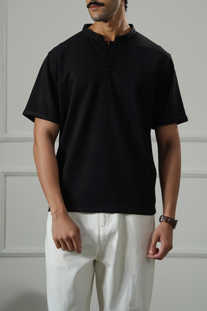 BLACK CAMPUS HENLEY