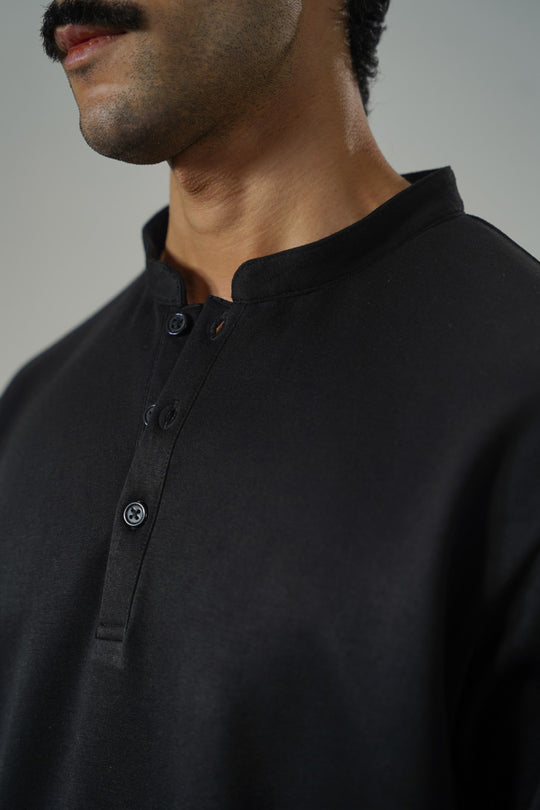 BLACK CAMPUS HENLEY