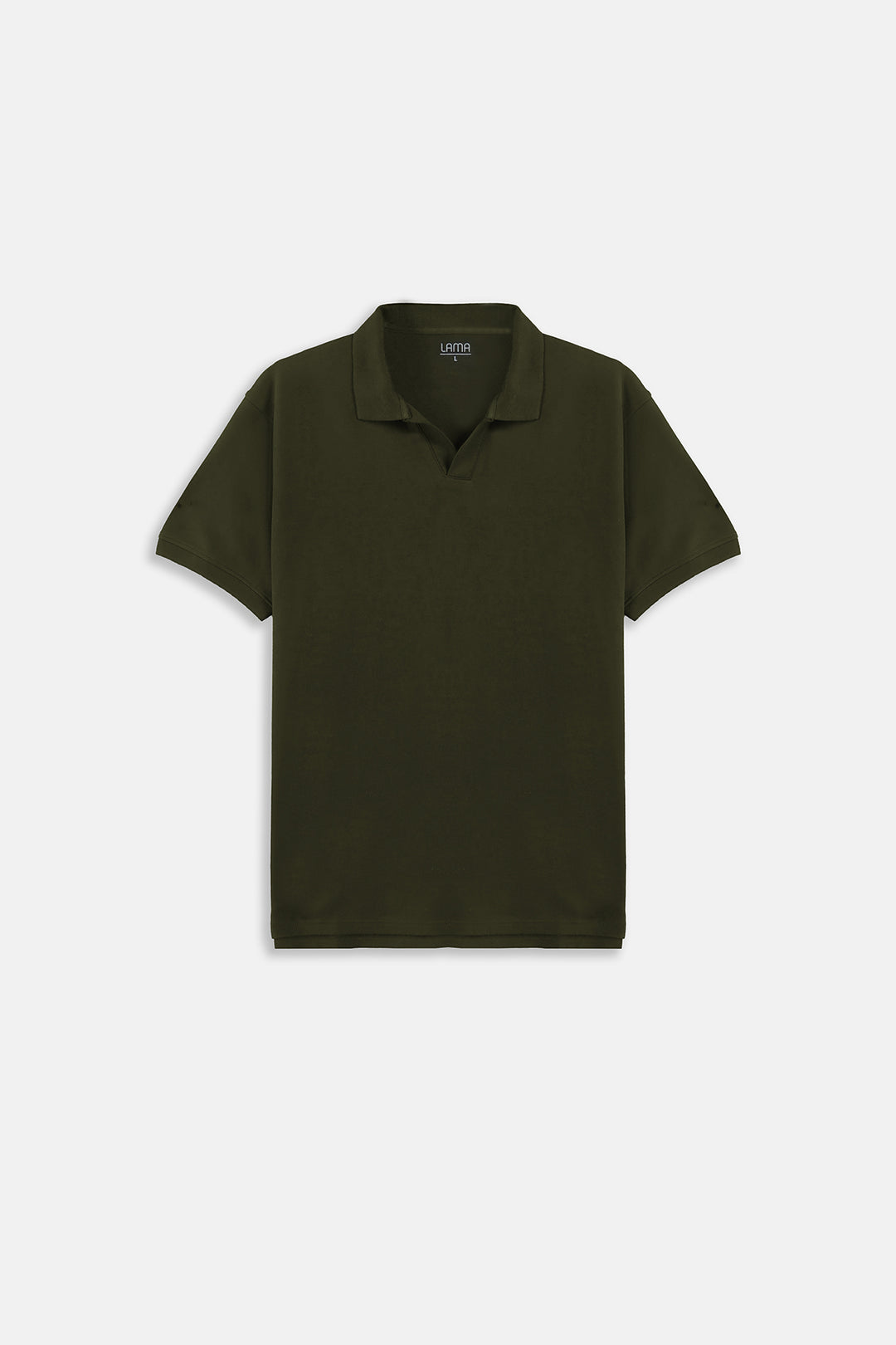 OLIVE KNITTED POLO