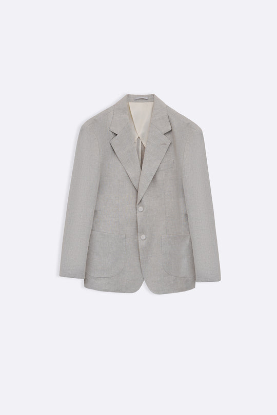 BEIGE PREMIUM LINEN BLAZER