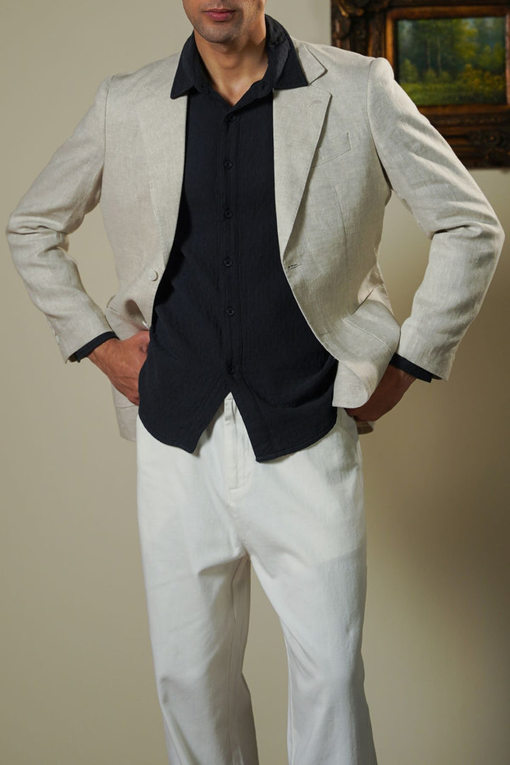 PREMIUM LINEN BLAZER