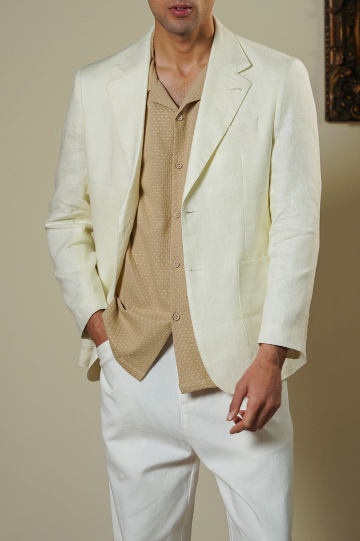 PREMIUM LINEN BLAZER