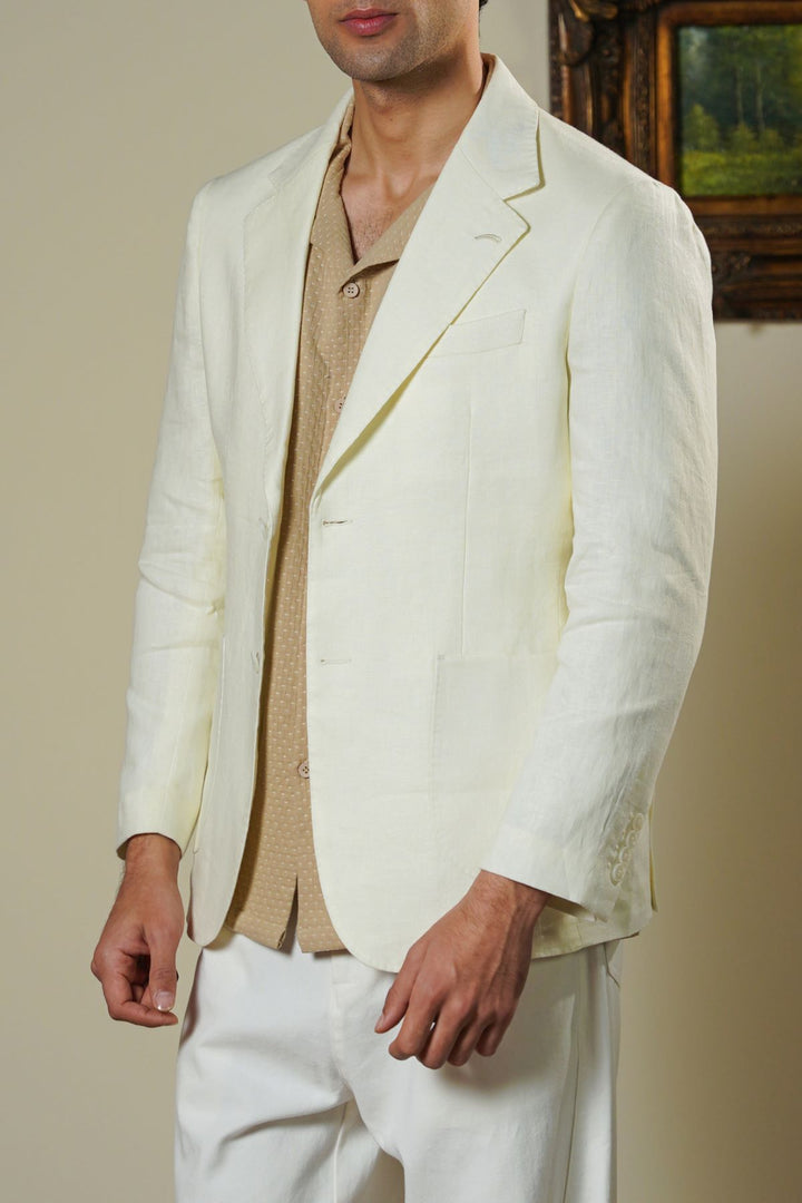 PREMIUM LINEN BLAZER