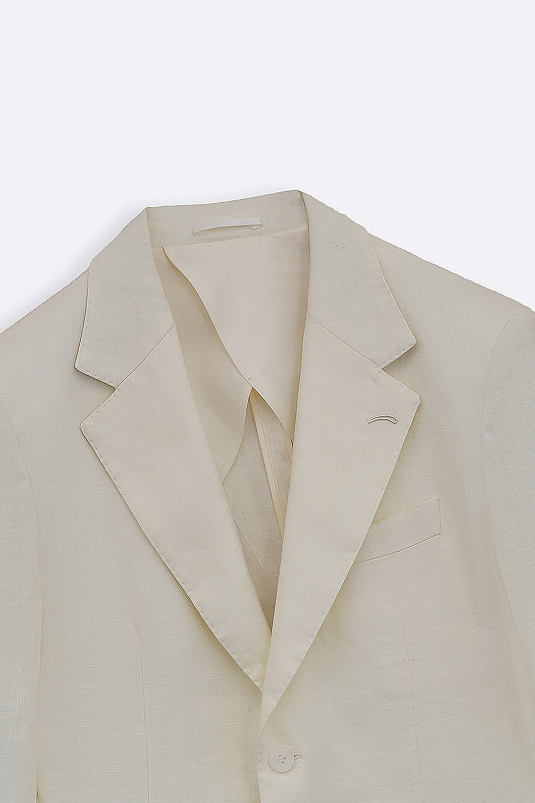 OFF WHITE PREMIUM LINEN BLAZER