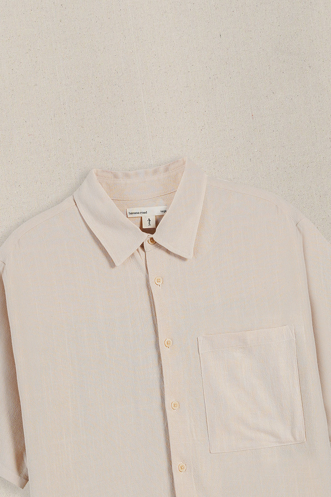 BEIGE ARTISAN WEAVE SHIRT
