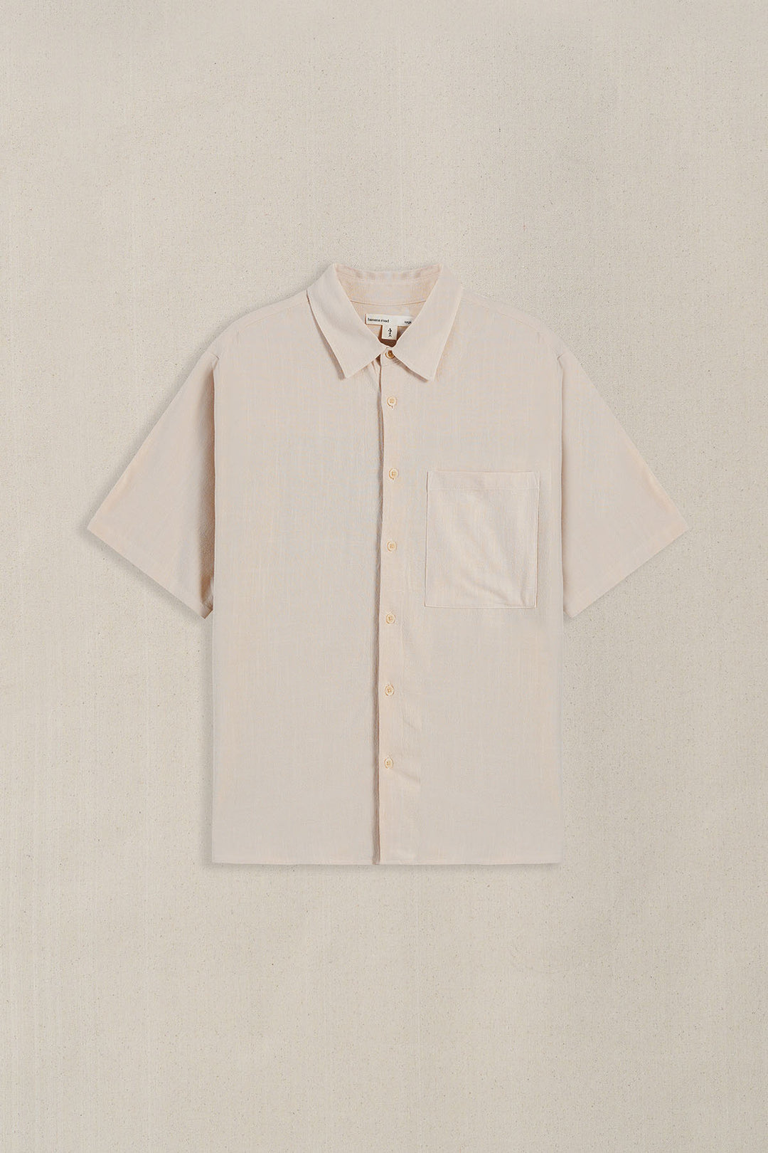 BEIGE ARTISAN WEAVE SHIRT