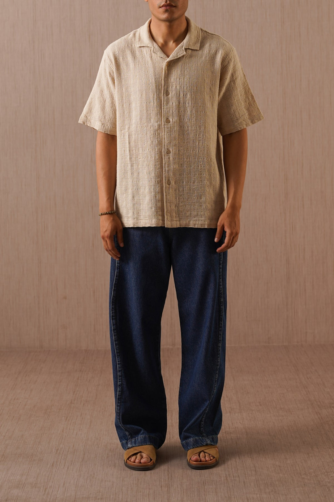OFF WHITE DUNE TEXTURED SAFARI
