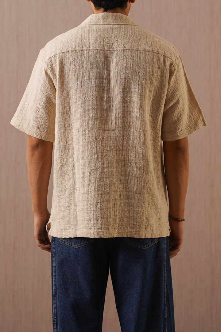 OFF WHITE DUNE TEXTURED SAFARI