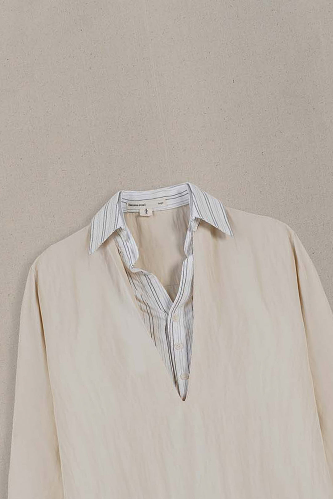 BEIGE HOLIDAY SHIRT