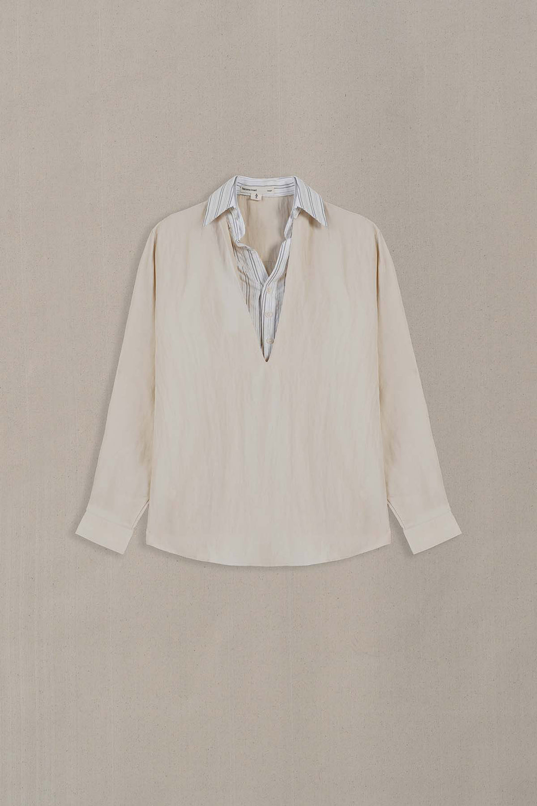 BEIGE HOLIDAY SHIRT