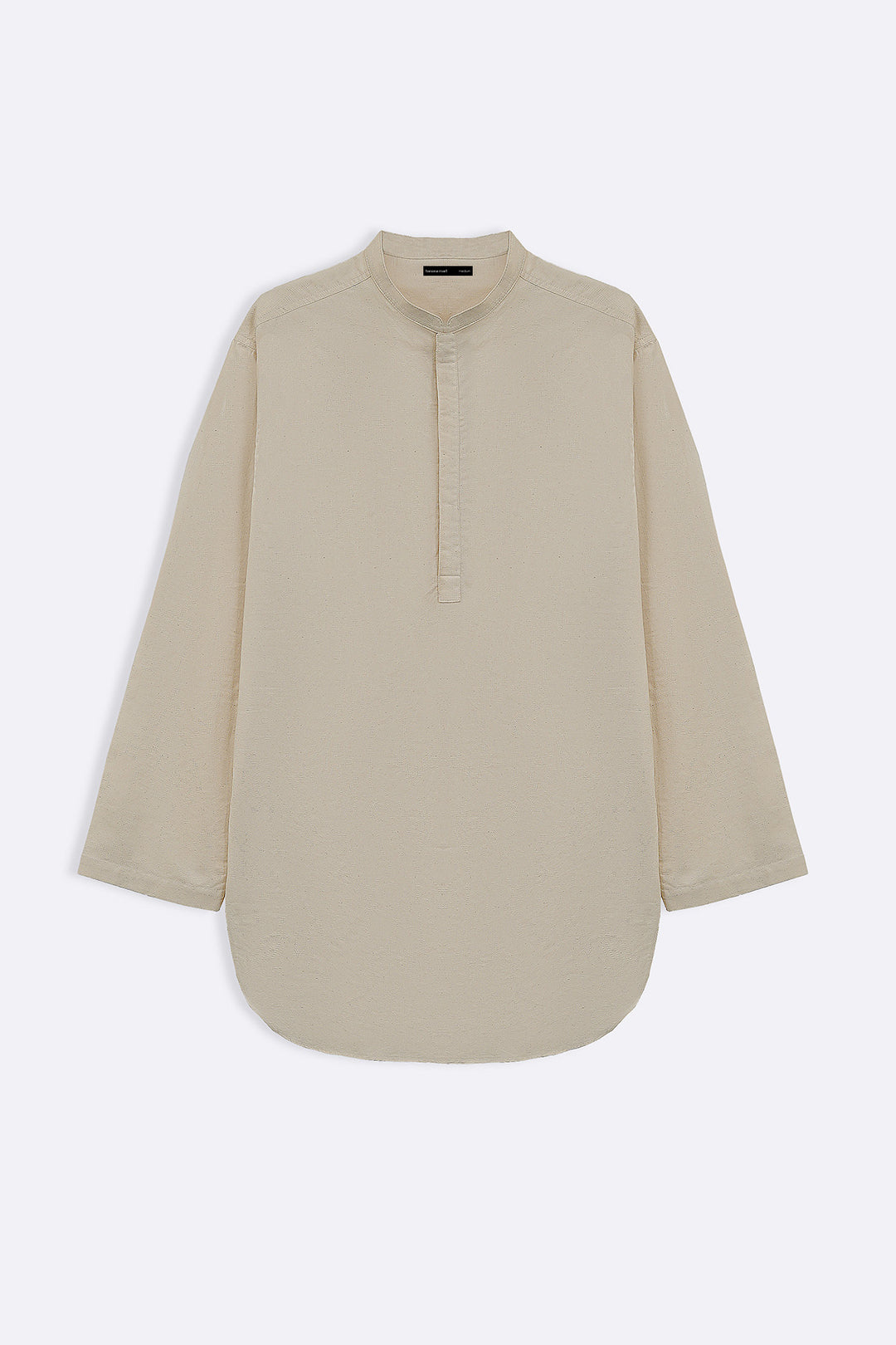 OFF WHITE GEOMETRIC JACQUARD SHORT SHIRT