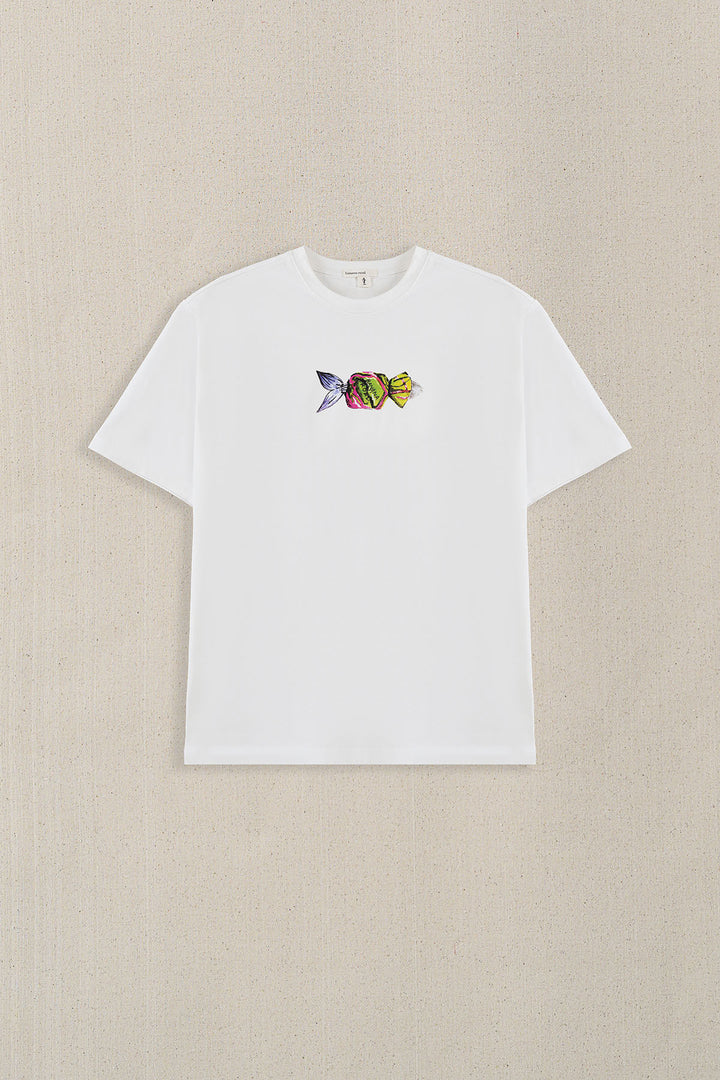 OFF WHITE SEA CANDY TEE