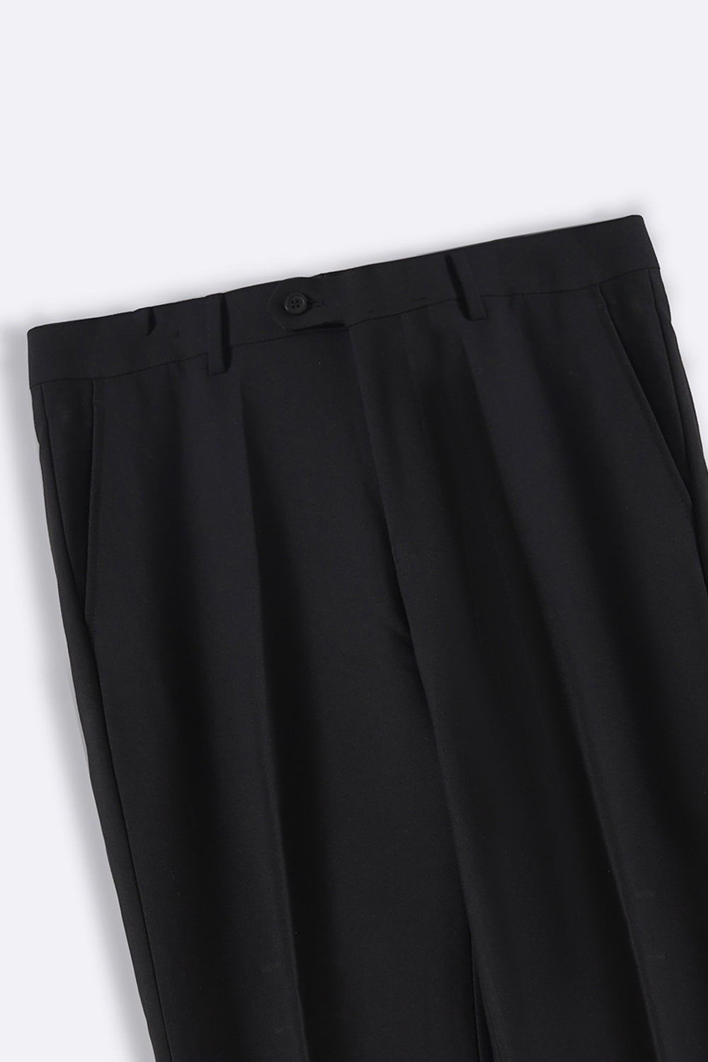 BLACK CLASSIC SUIT TROUSERS