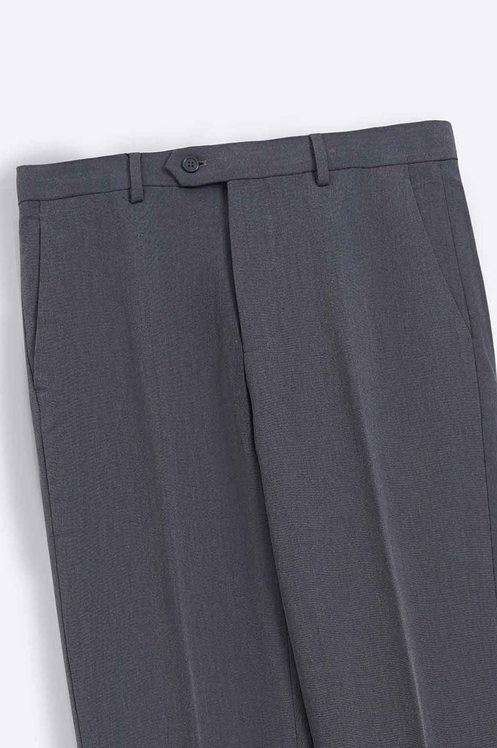 GREY CLASSIC SUIT TROUSERS