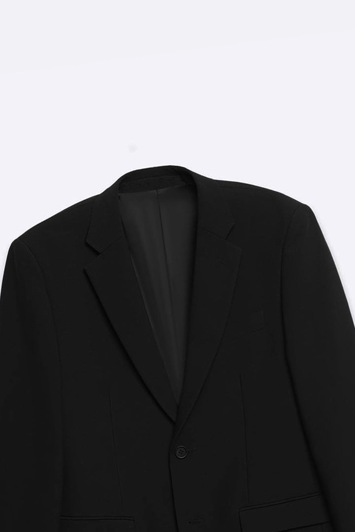 BLACK TAILORED FIT BLAZER