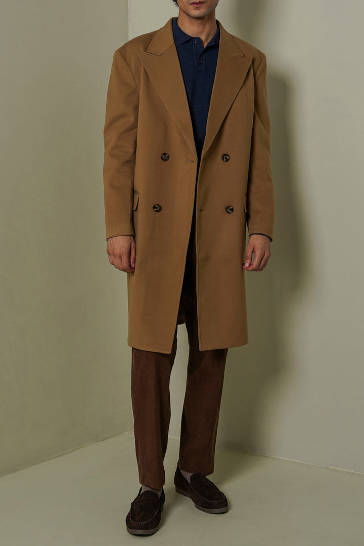 DOUBLE BREASTED OVERCOAT