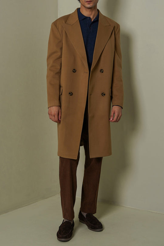 DOUBLE BREASTED OVERCOAT