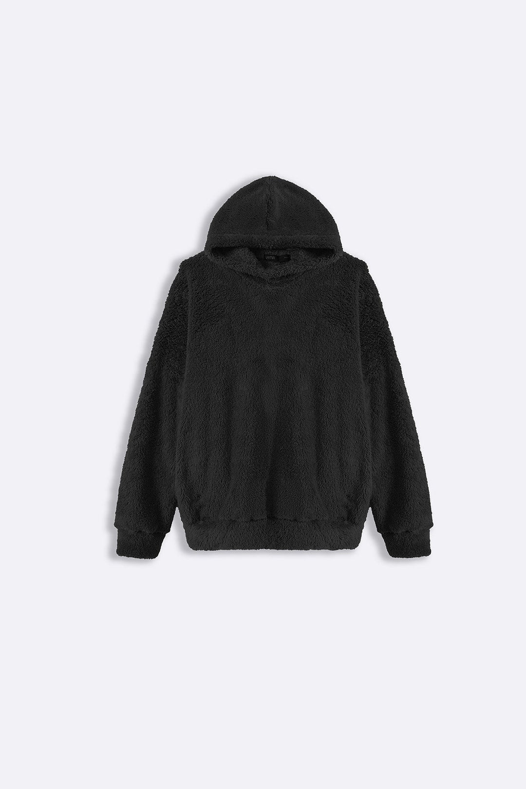 BLACK THE FUR HOODIE