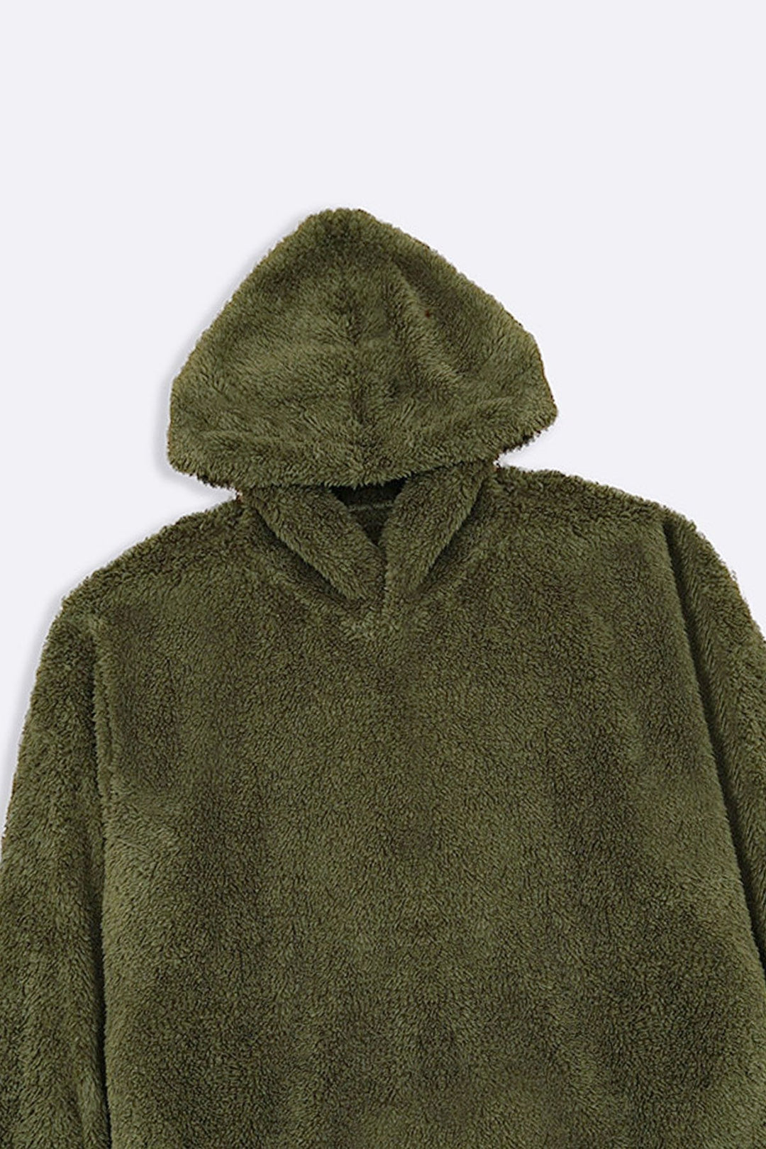 OLIVE THE FUR HOODIE