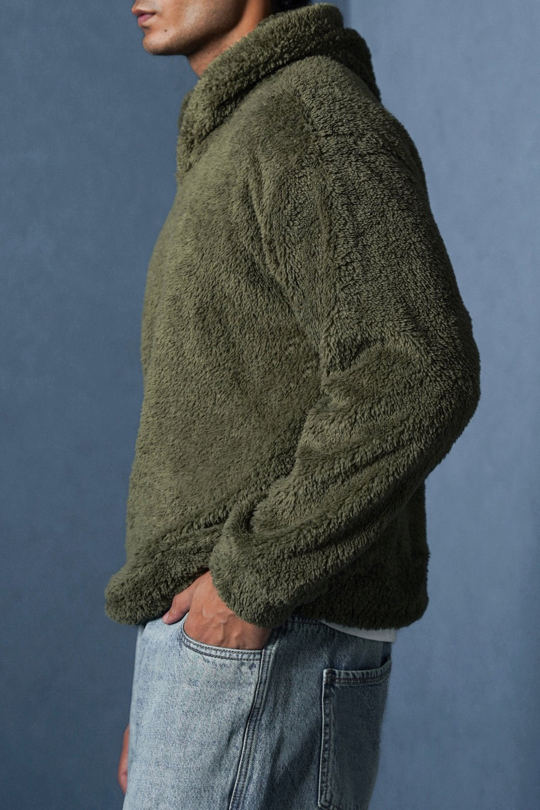 OLIVE THE FUR HOODIE