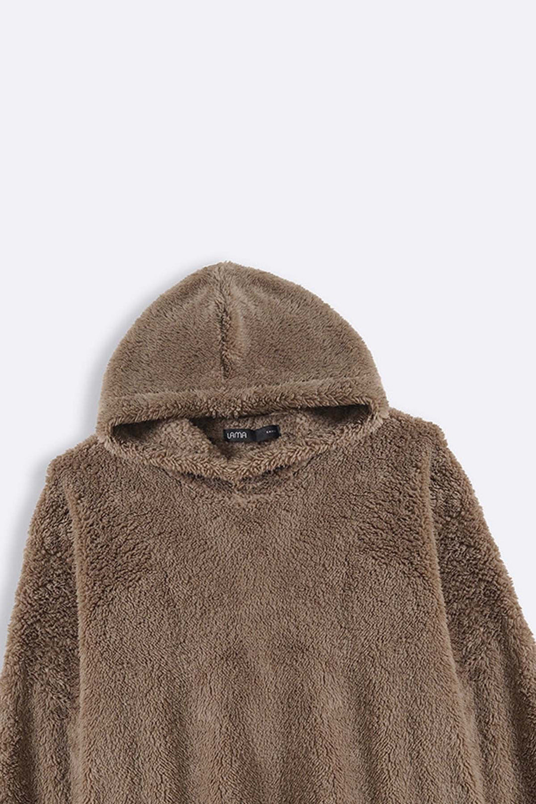 TAUPE THE FUR HOODIE