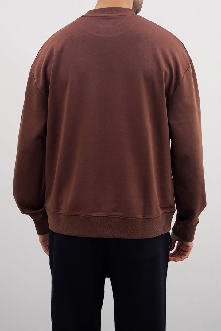 BROWN SCUBA SWEATSHIRT