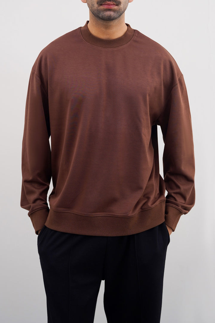 BROWN SCUBA SWEATSHIRT