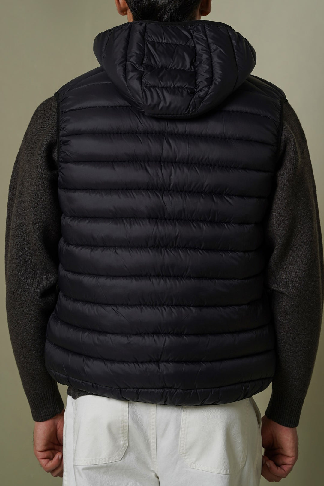 HOODED GILET