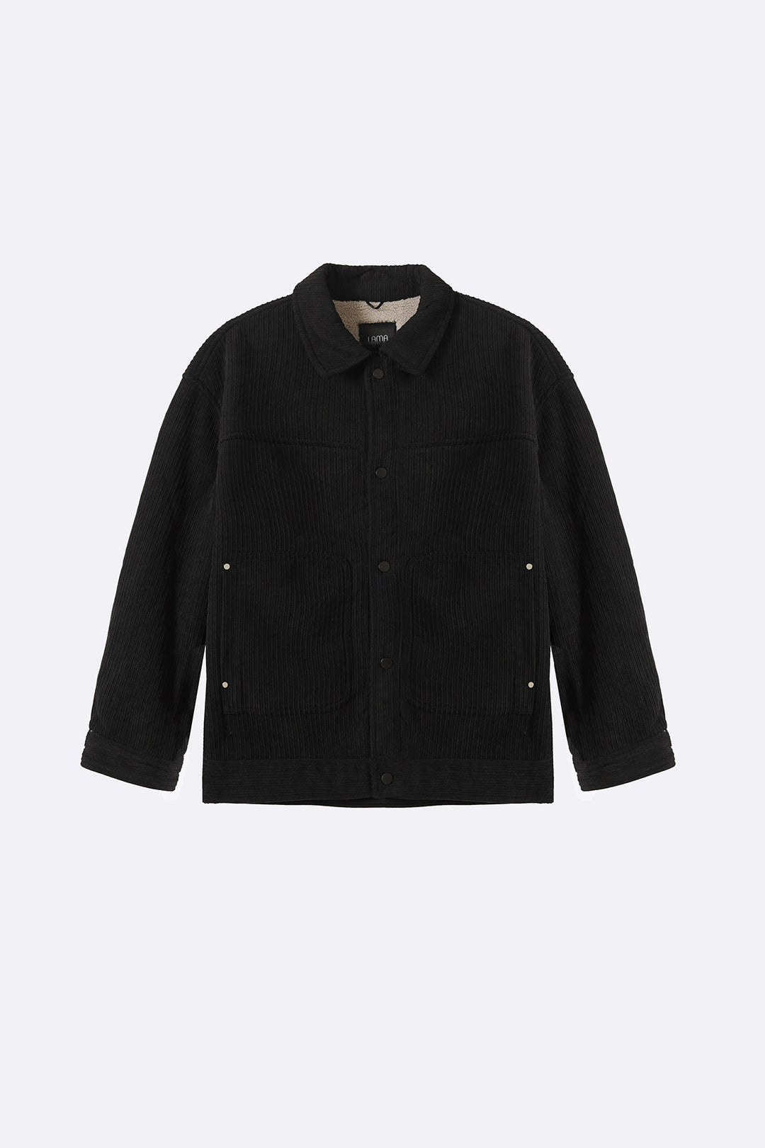FUR-LINED CORDUROY JACKET