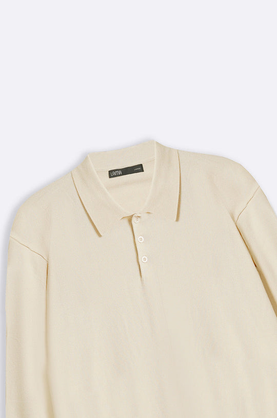 IVORY SPUN BLEND POLO