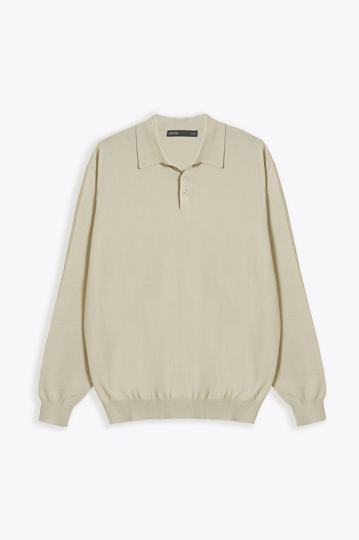 LIGHT GREEN SPUN BLEND POLO