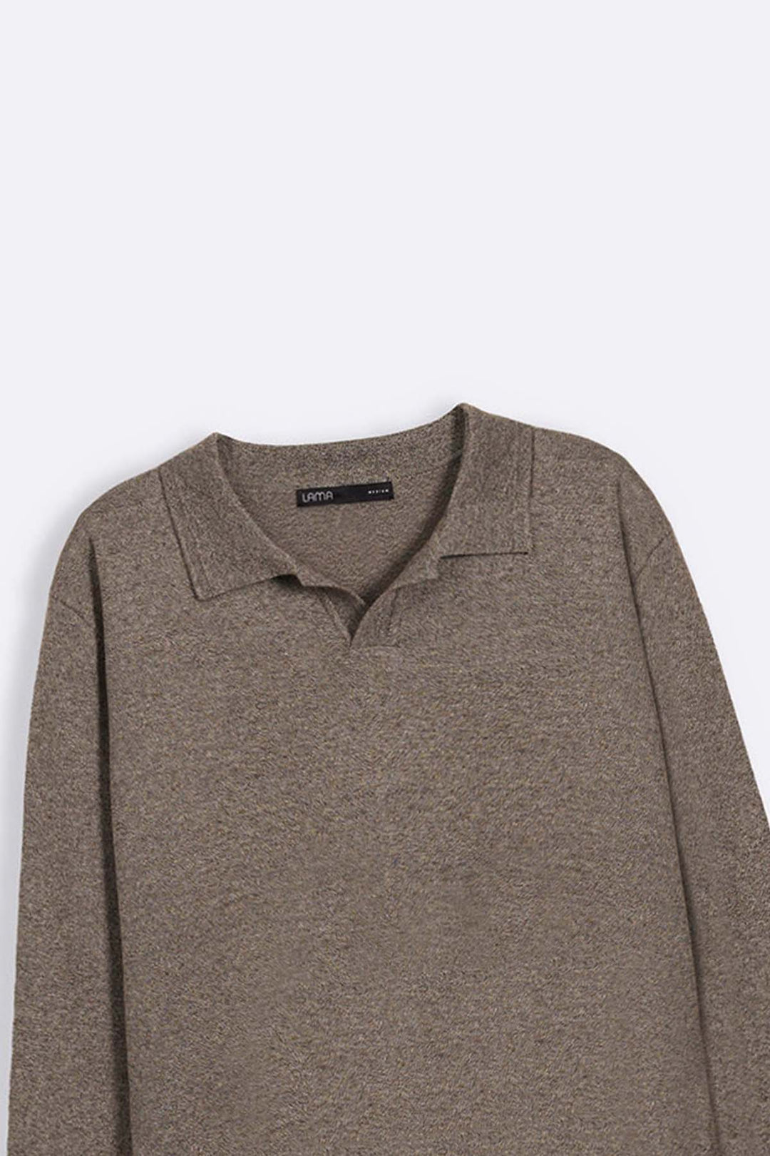 SOFT KNITTED POLO JUMPER