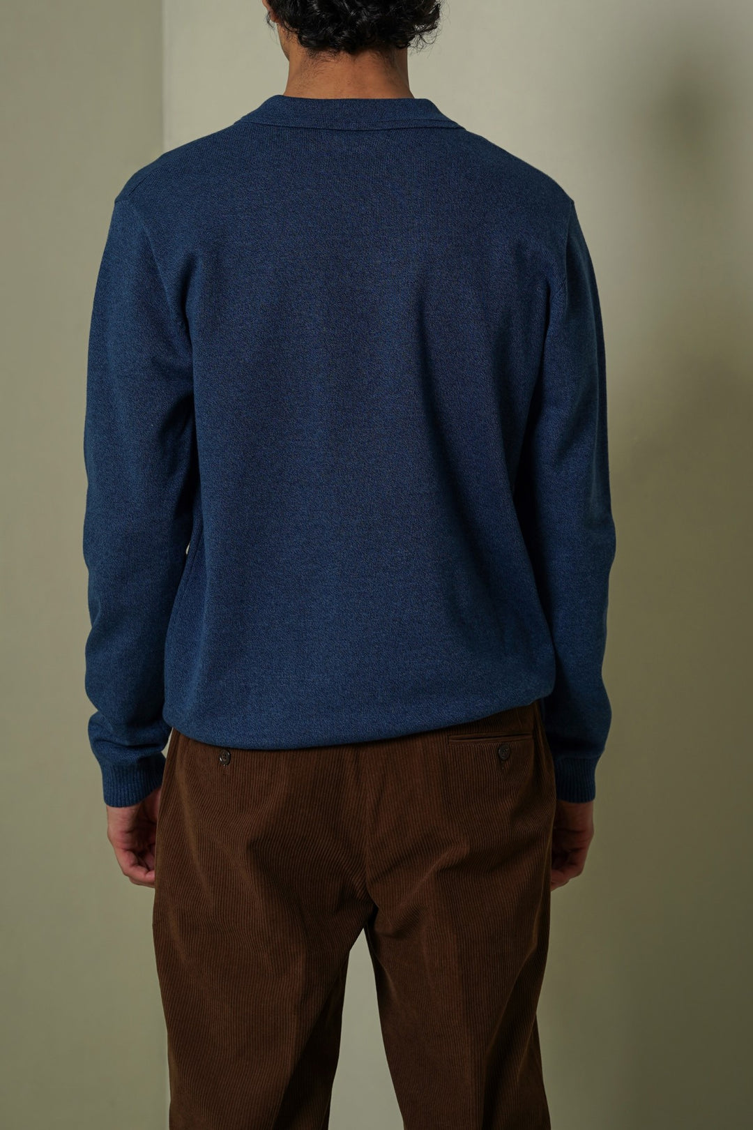 SOFT KNITTED POLO JUMPER