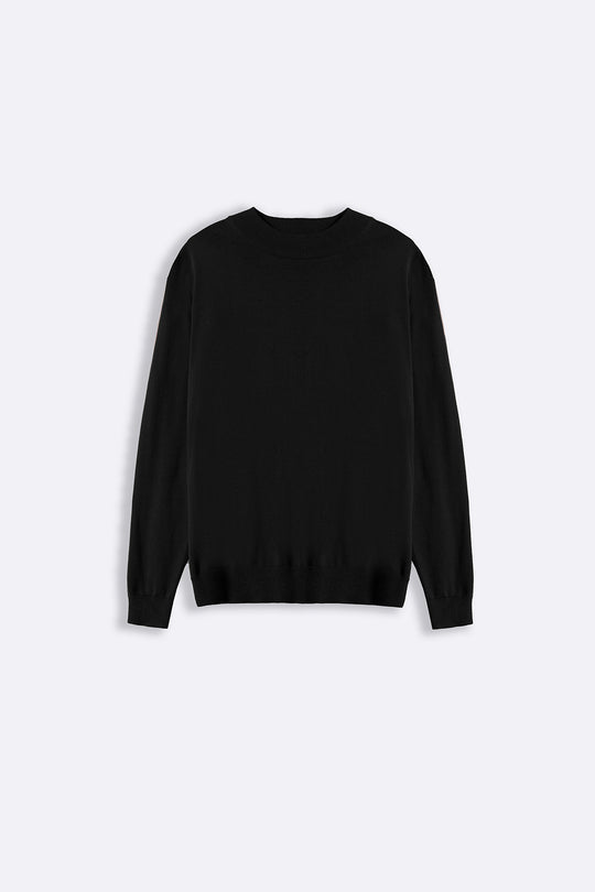 REGULAR RIBBED-KNIT JUMPER