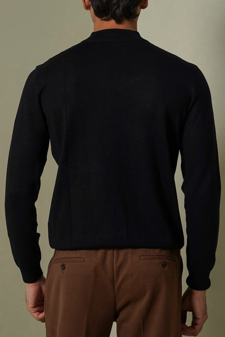 REGULAR RIBBED-KNIT JUMPER