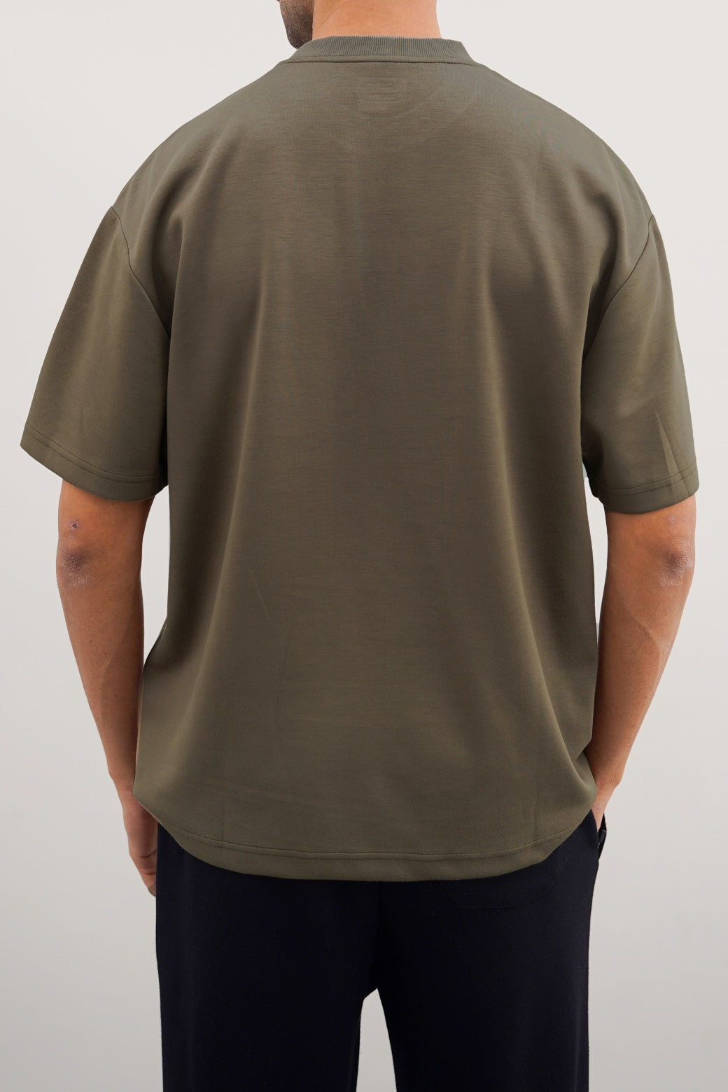 OLIVE SOFT SCUBA T-SHIRT