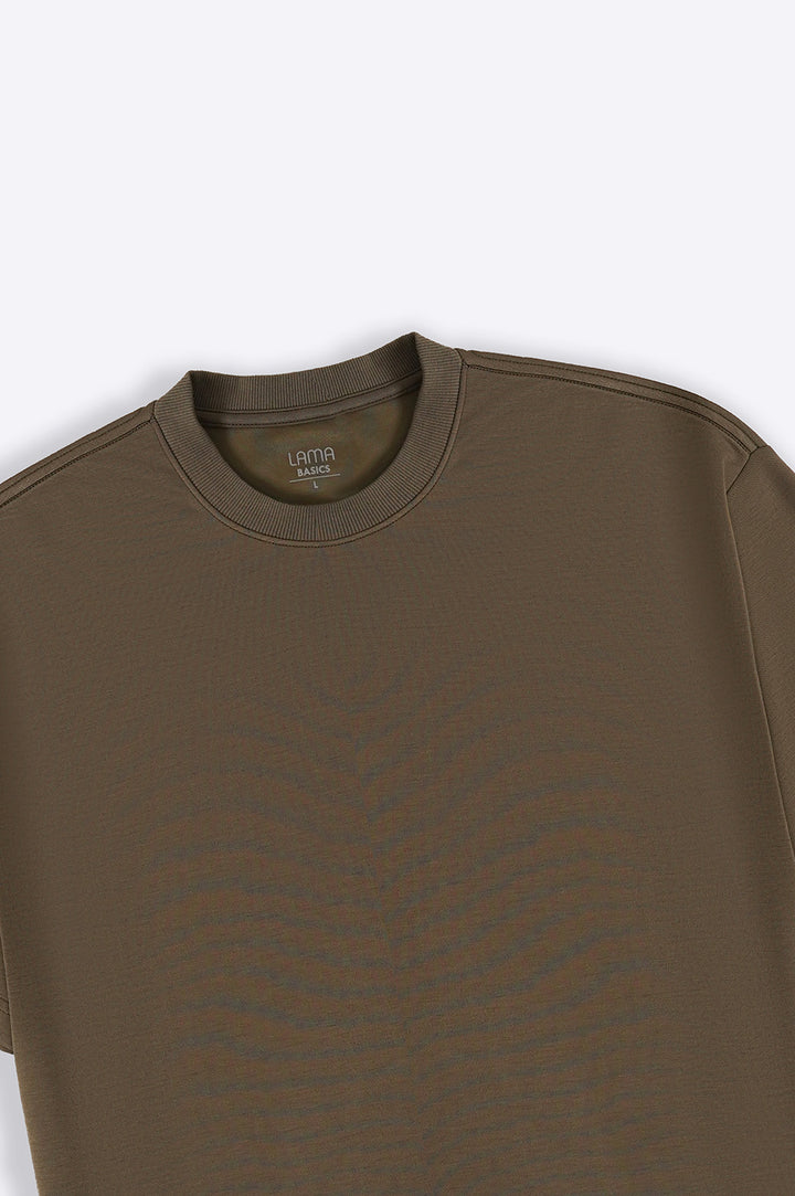 OLIVE SOFT SCUBA T-SHIRT