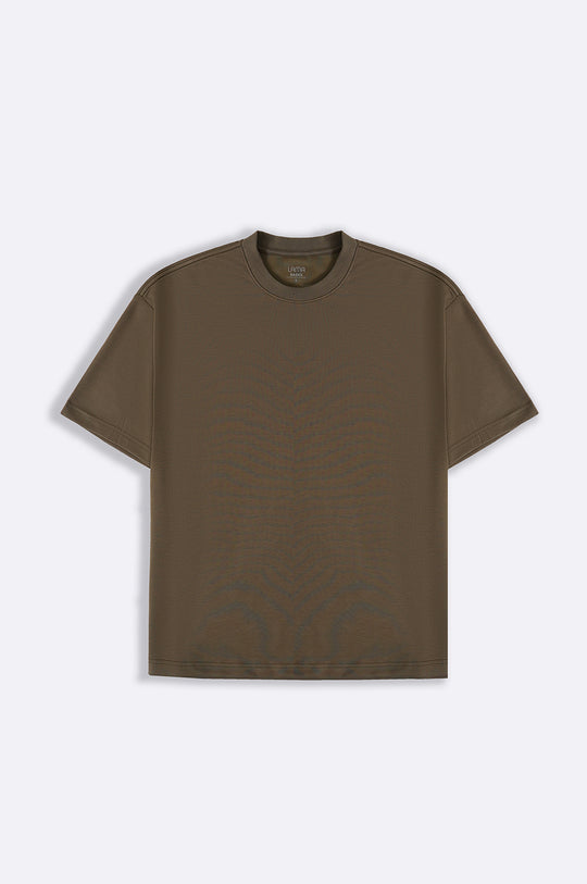 OLIVE SOFT SCUBA T-SHIRT
