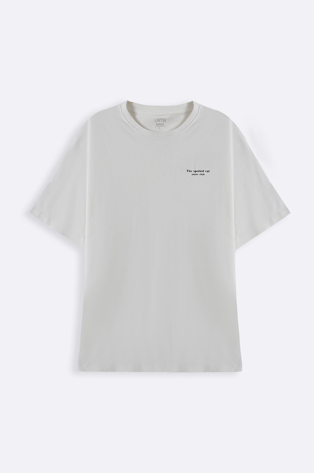 WHITE HEAVY WEIGHT TEE