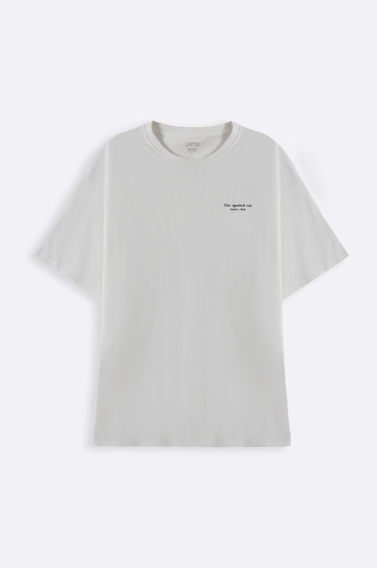 WHITE HEAVY WEIGHT TEE