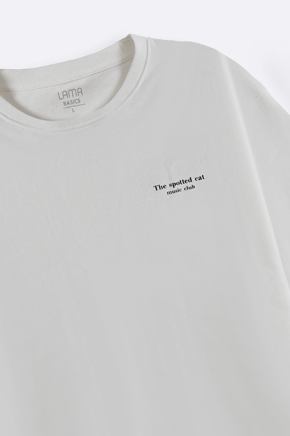 WHITE HEAVY WEIGHT TEE