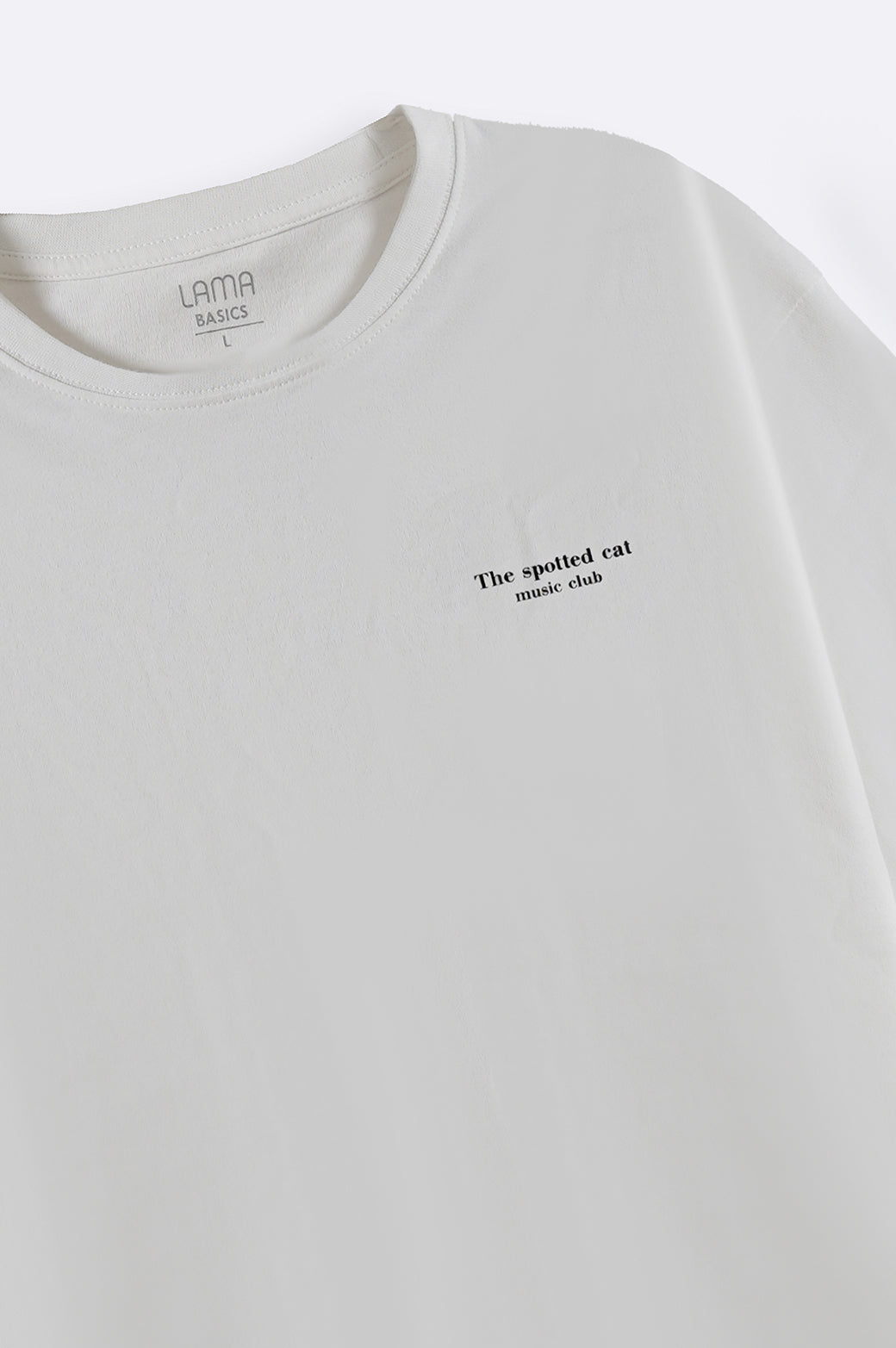 WHITE HEAVY WEIGHT TEE