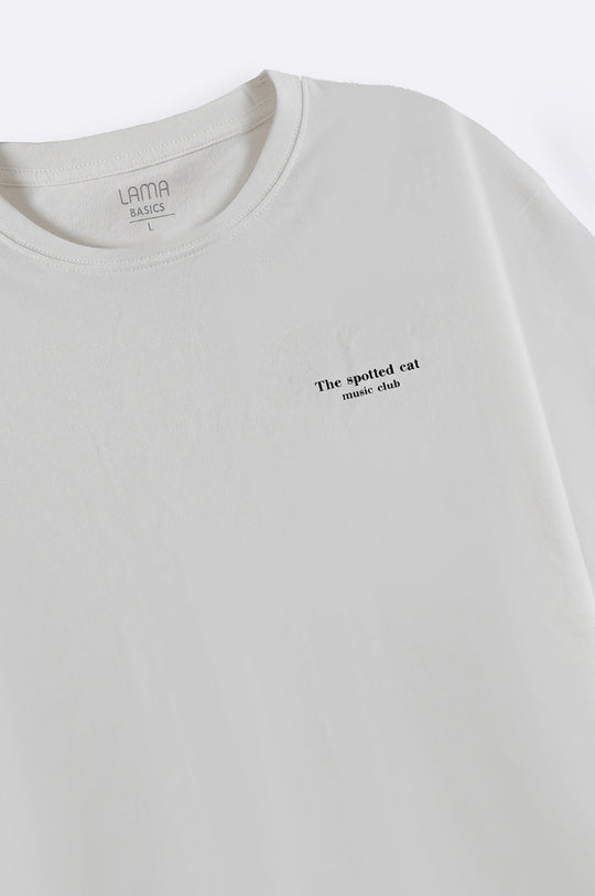 WHITE HEAVY WEIGHT TEE