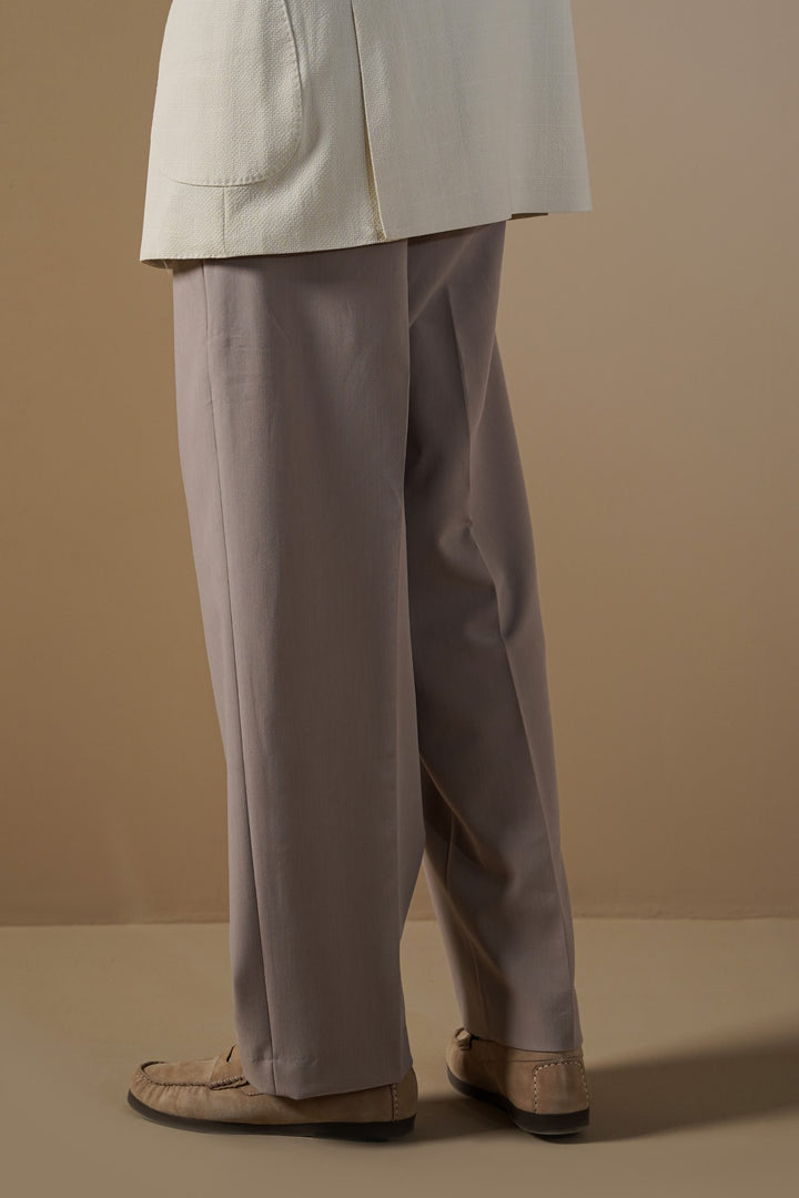 3D PLEATED PANTS