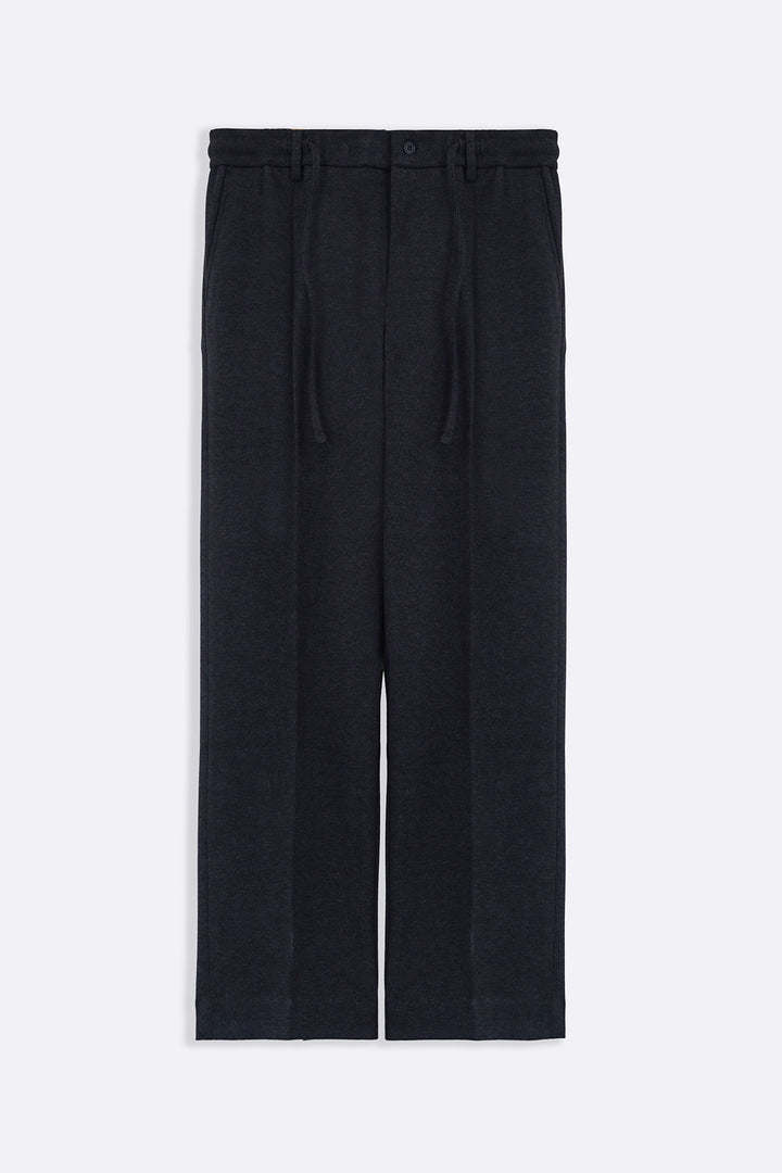 GREY FLANNEL TAILORED PANTS