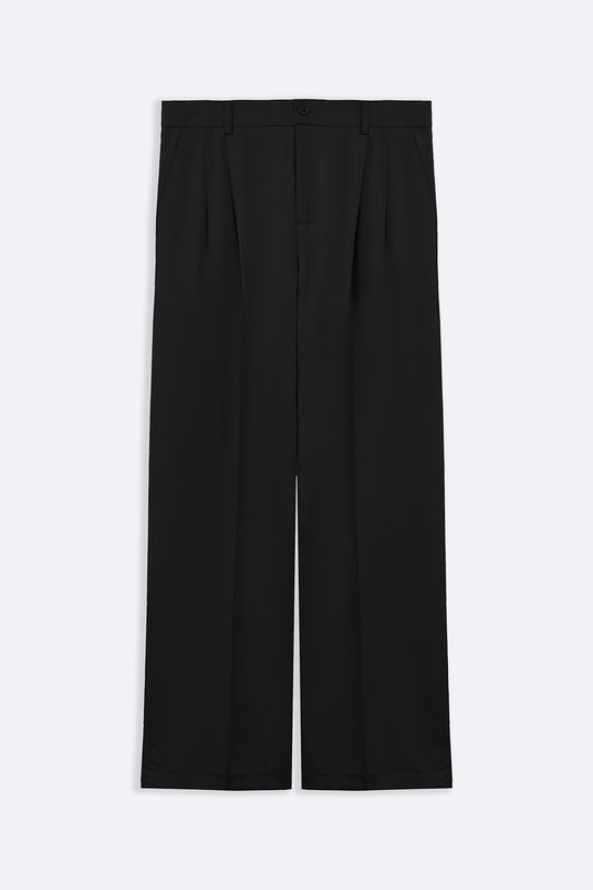 DOUBLE PLEAT TAILORED PANTS